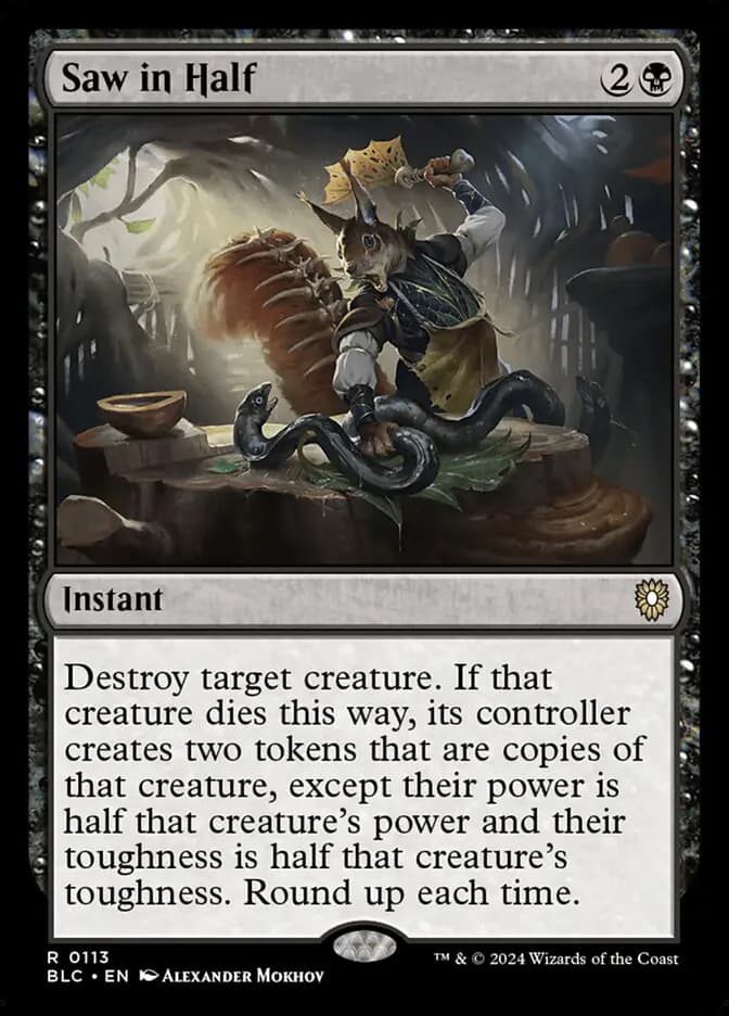 Card image of Saw in Half