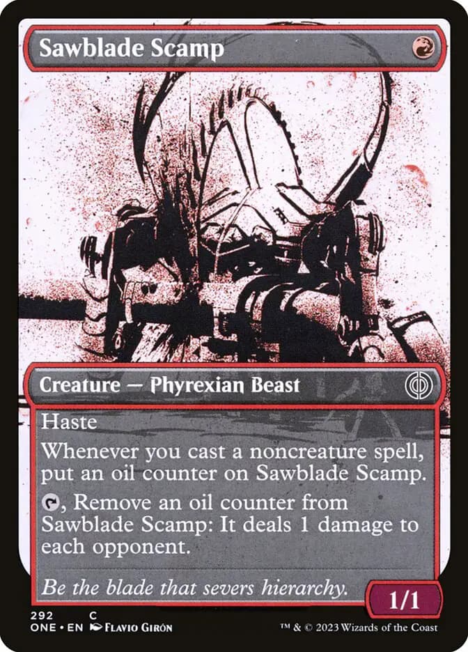 Card image of Sawblade Scamp