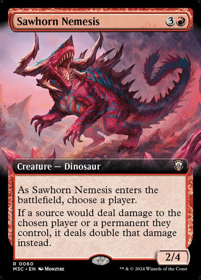 Card image of Sawhorn Nemesis