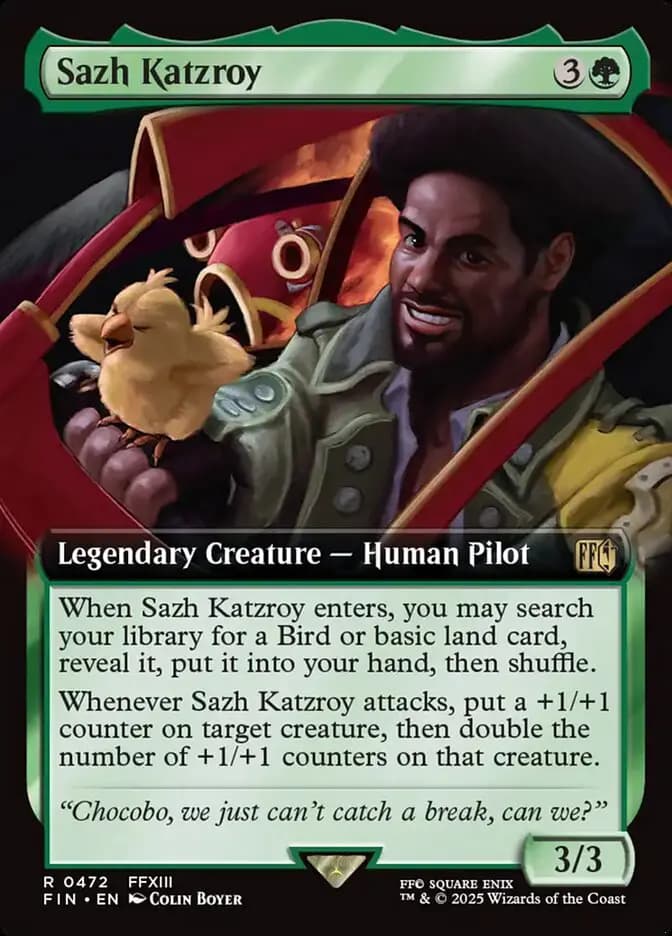 Card image of Sazh Katzroy