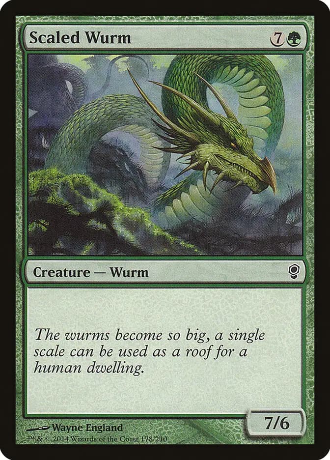 Card image of Scaled Wurm