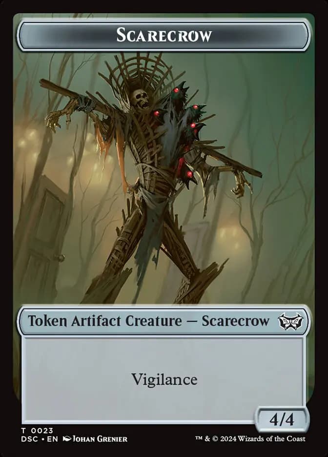 scarecrow mtg cards WINGRATTLE SCARECROW X4 4 4X Shadowmoor MTG Magic the Gathering Cards  DJMagic