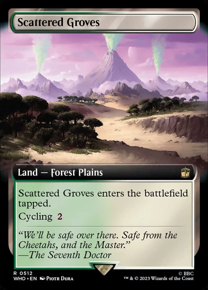 Card image of Scattered Groves