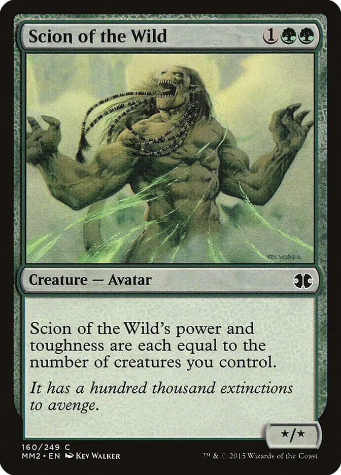Card image of Scion of the Wild