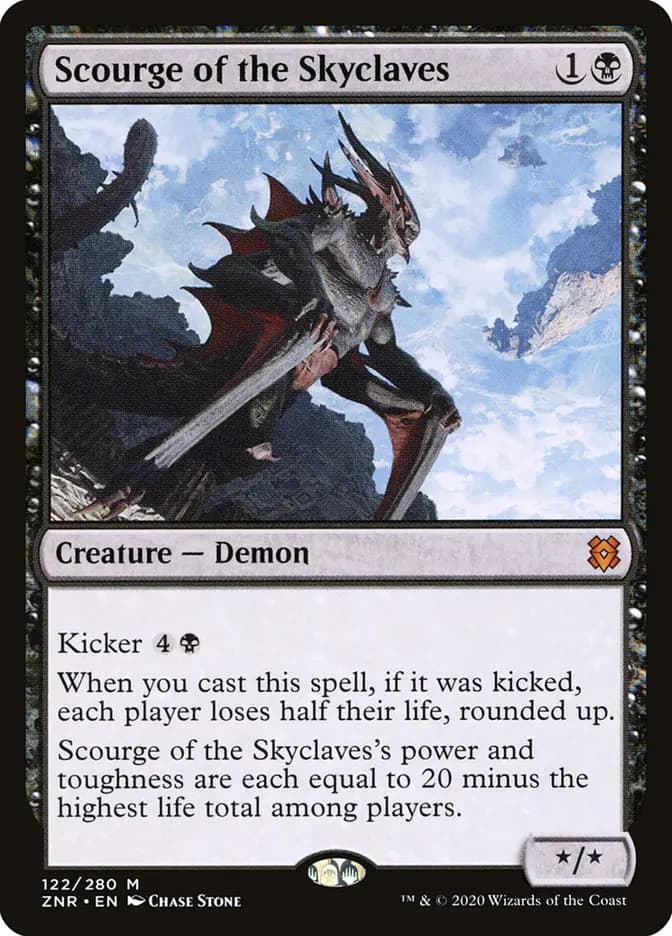Card image of Scourge of the Skyclaves