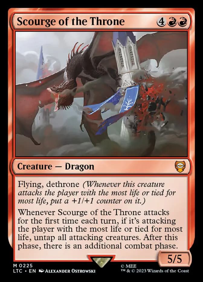 Card image of Scourge of the Throne