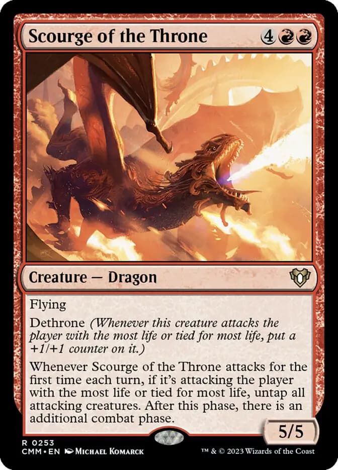 Card image of Scourge of the Throne