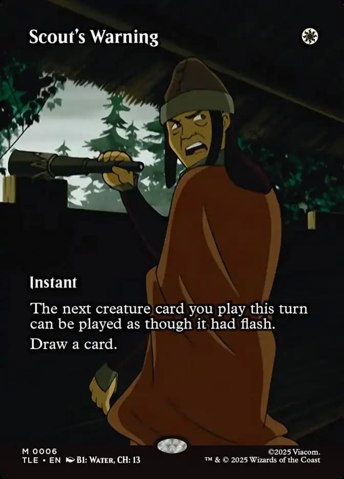 Card image of Scout's Warning