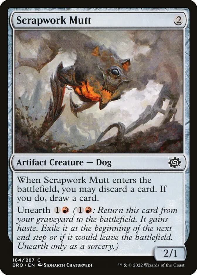 Card image of Scrapwork Mutt