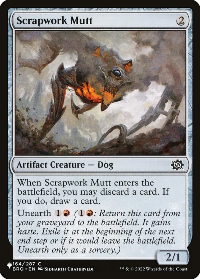 Card image of Scrapwork Mutt