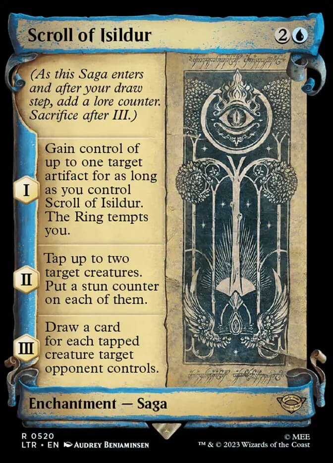 Card image of Scroll of Isildur