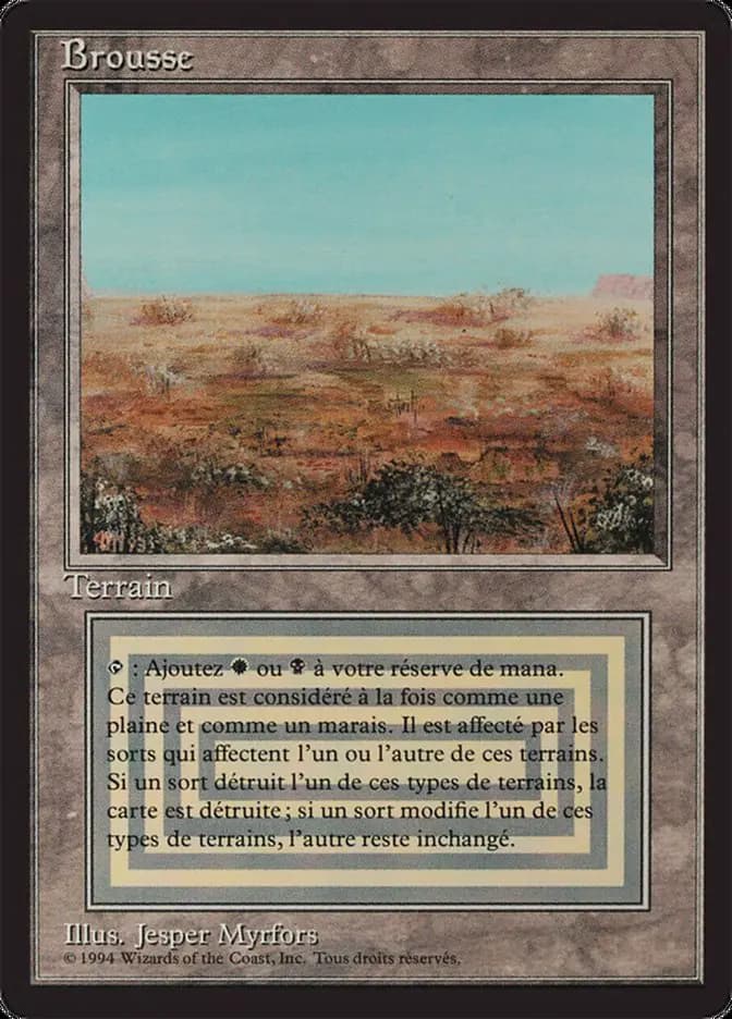 Card image of Scrubland