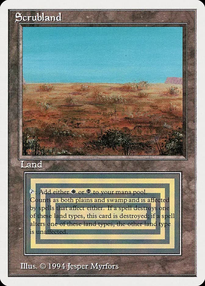 Card image of Scrubland