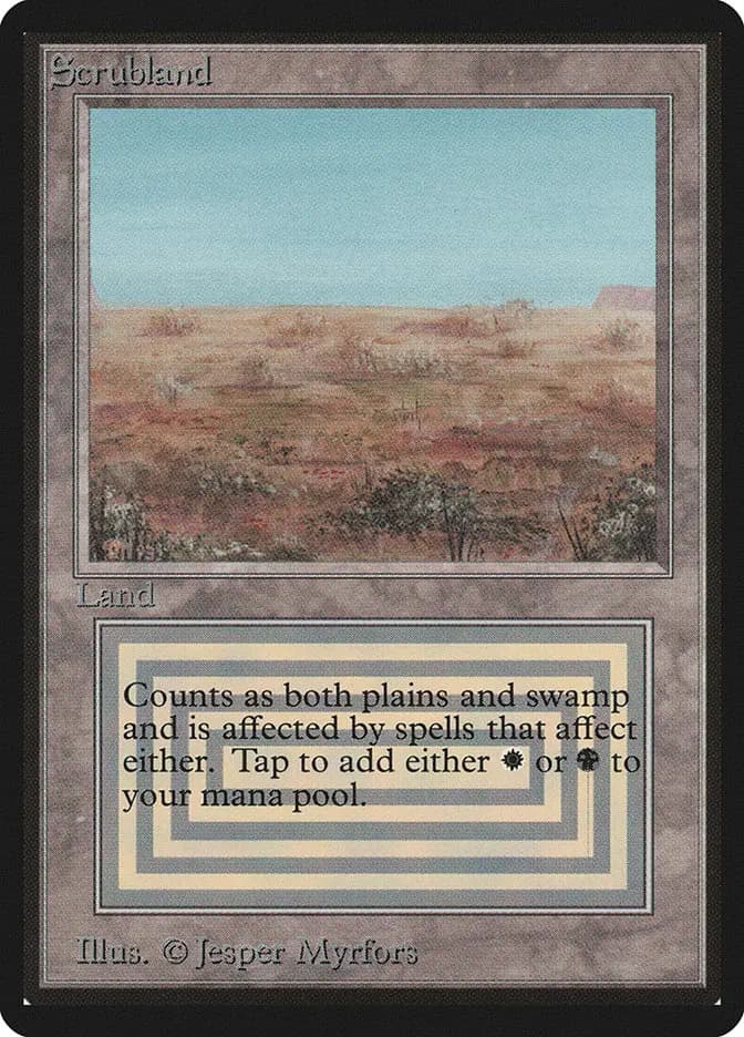 Card image of Scrubland