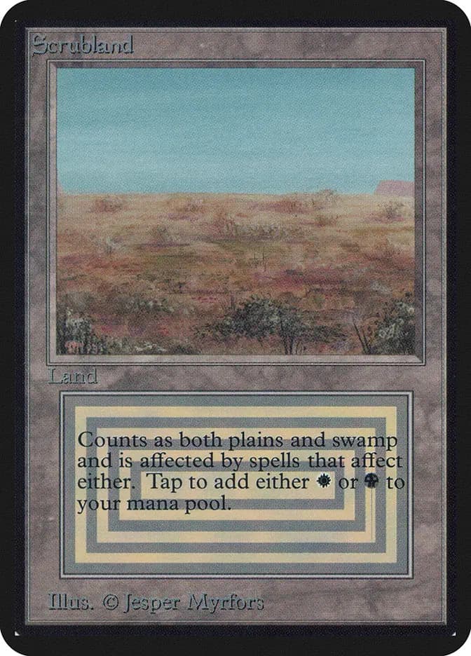 Card image of Scrubland