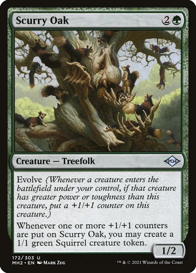 Card image of Scurry Oak