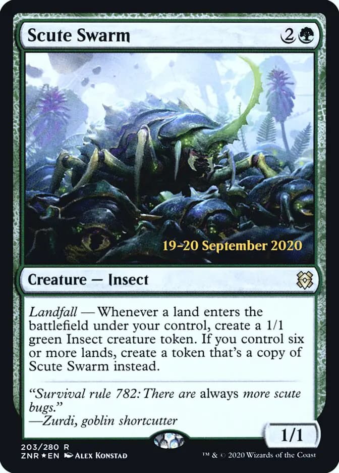 Card image of Scute Swarm