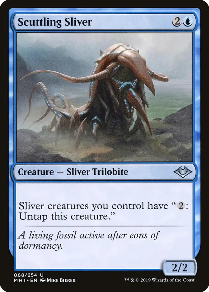 Card image of Scuttling Sliver