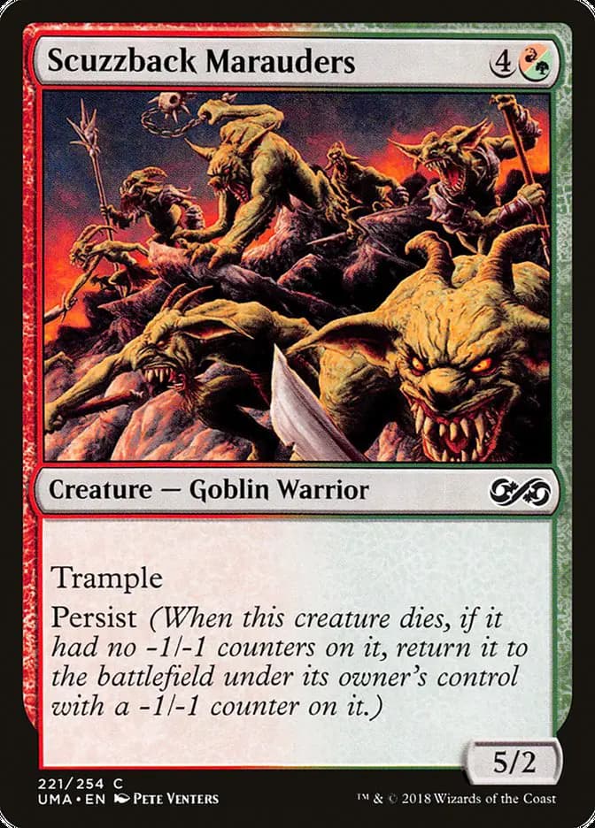 Card image of Scuzzback Marauders