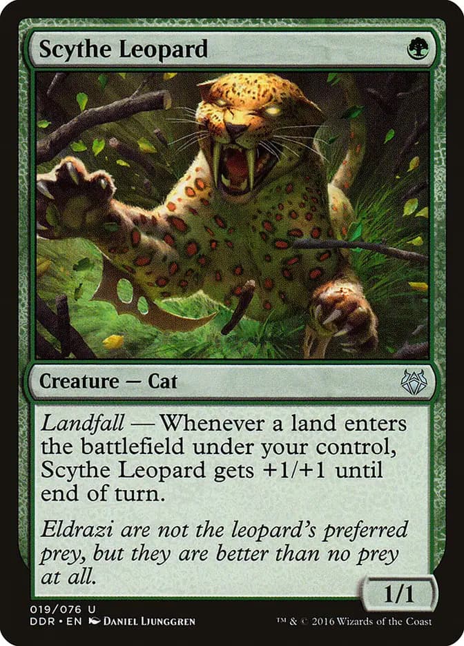 Card image of Scythe Leopard