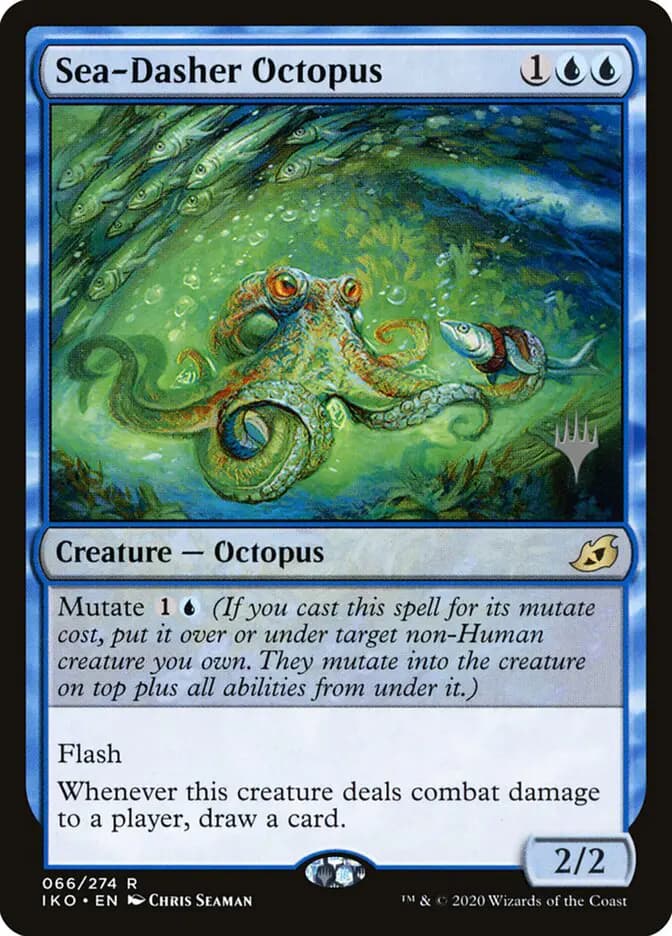 Card image of Sea-Dasher Octopus