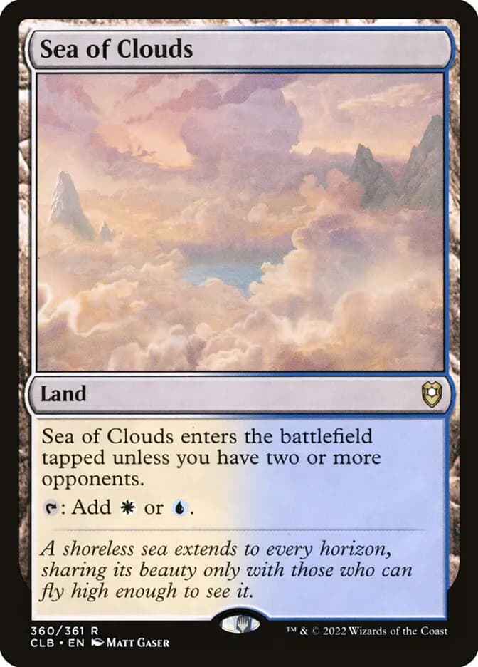 Card image of Sea of Clouds