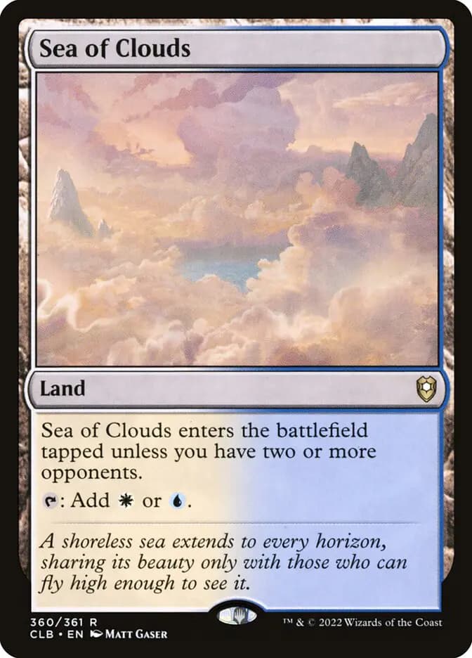 Card image of Sea of Clouds