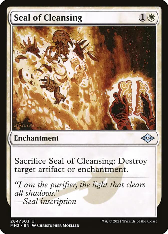 Card image of Seal of Cleansing