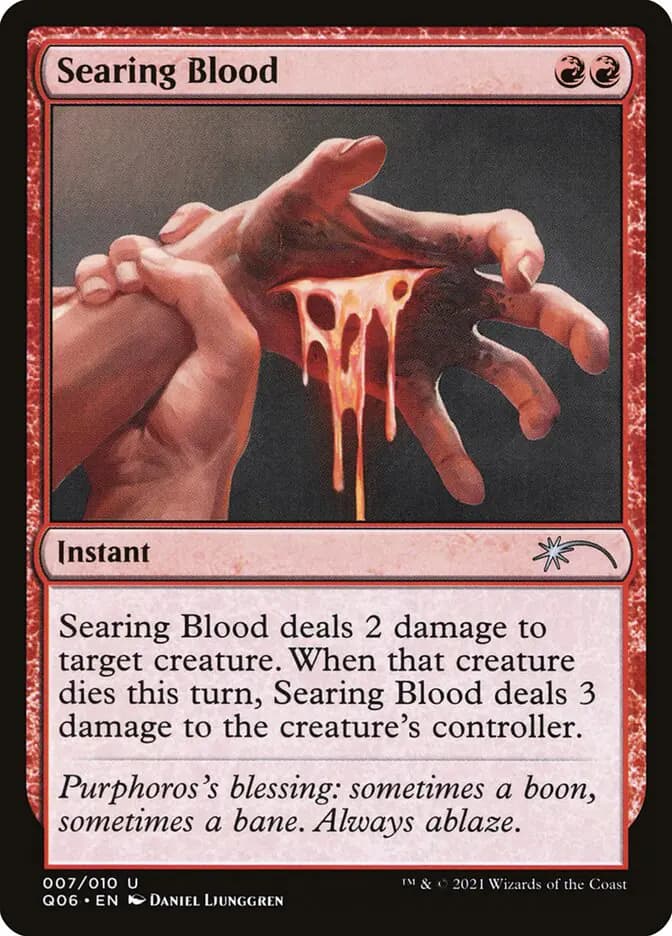 Card image of Searing Blood