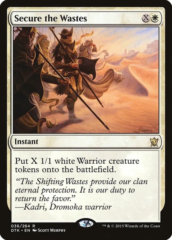 Card image of Secure the Wastes