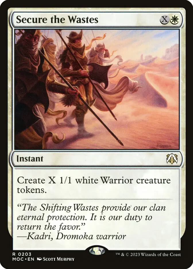 Card image of Secure the Wastes