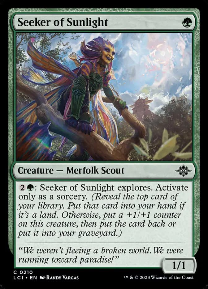 Card image of Seeker of Sunlight