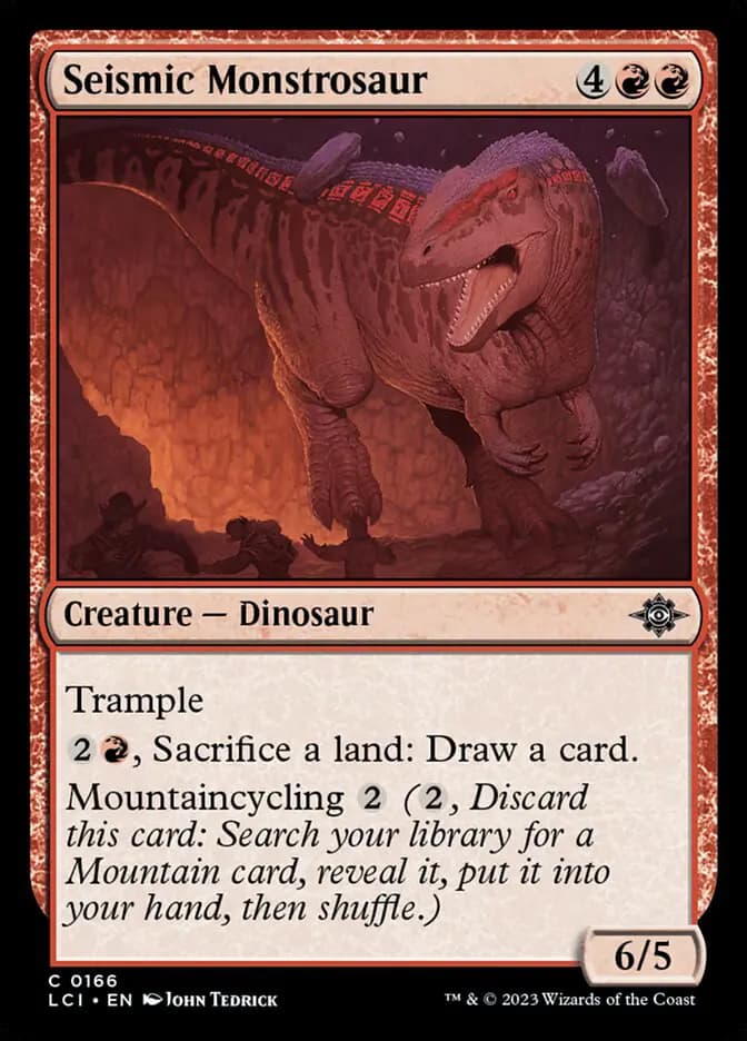 Card image of Seismic Monstrosaur