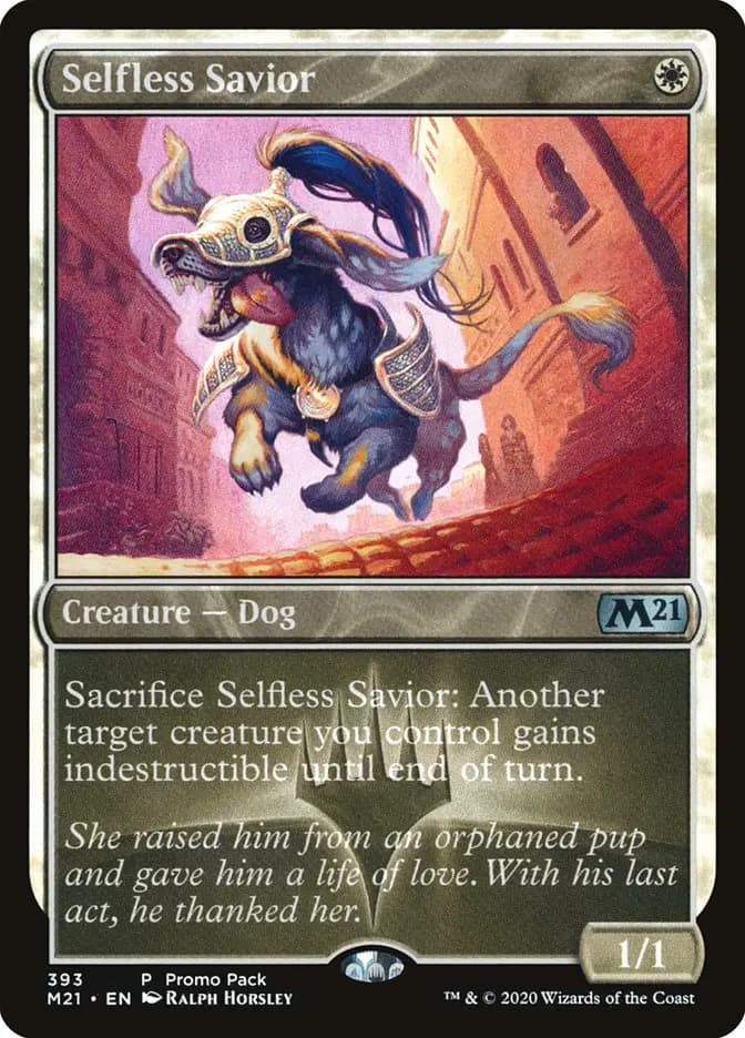 Card image of Selfless Savior