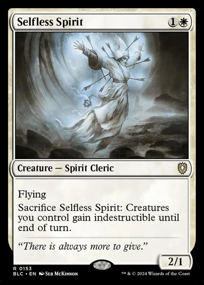 Card image of Selfless Spirit