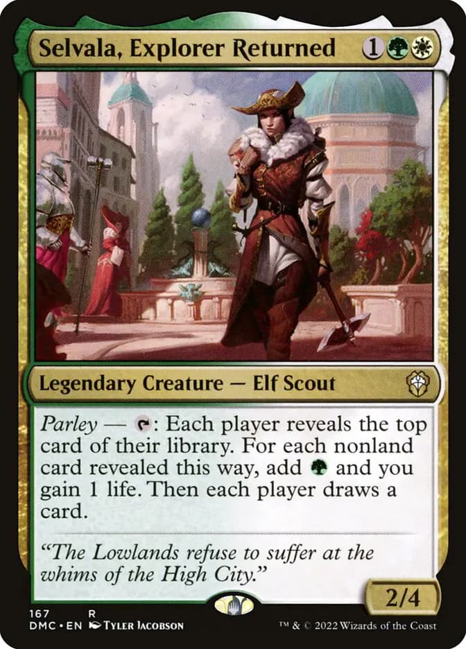 Card image of Selvala, Explorer Returned