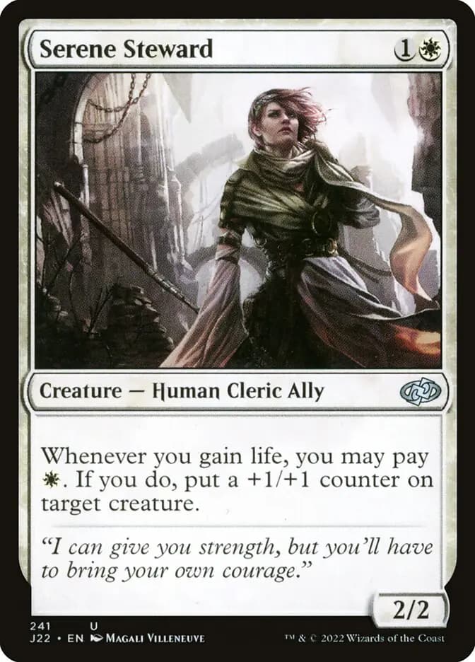 Card image of Serene Steward