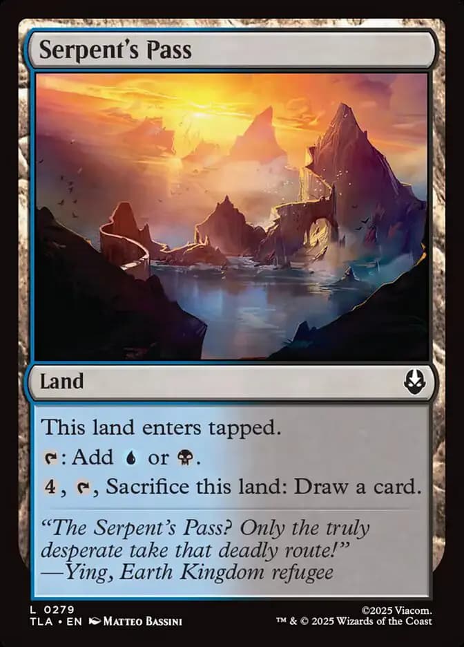 Card image of Serpent's Pass