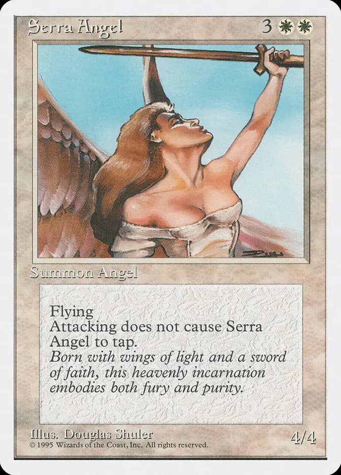 Card image of Serra Angel