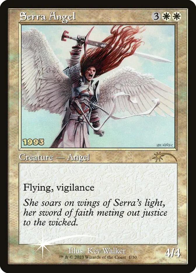 Card image of Serra Angel