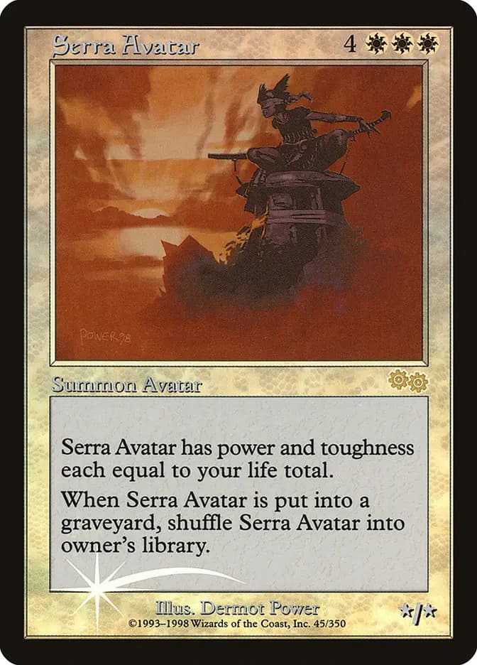 Card image of Serra Avatar