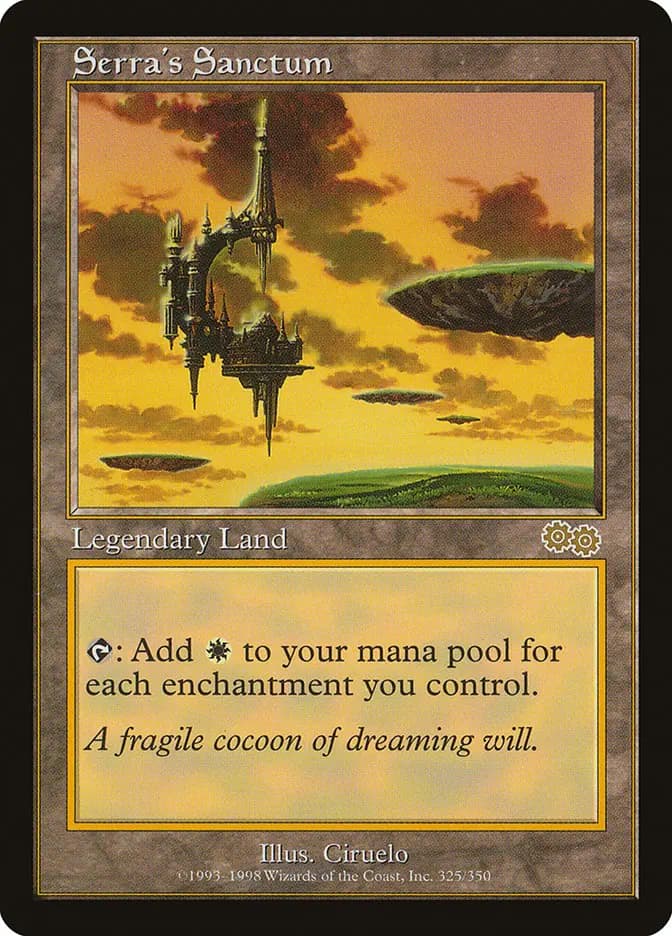 Card image of Serra's Sanctum