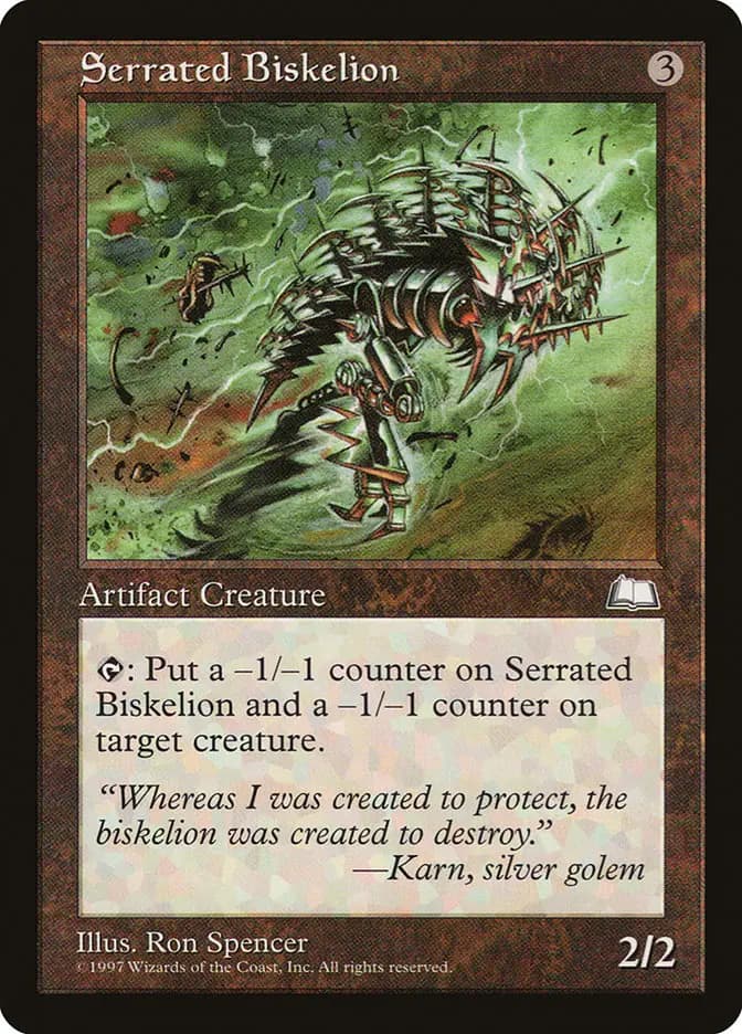 Card image of Serrated Biskelion