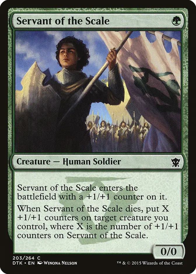 Card image of Servant of the Scale