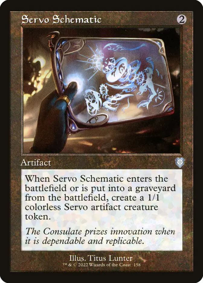 Card image of Servo Schematic