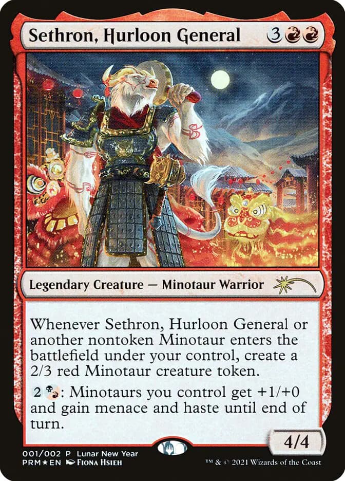 Card image of Sethron, Hurloon General