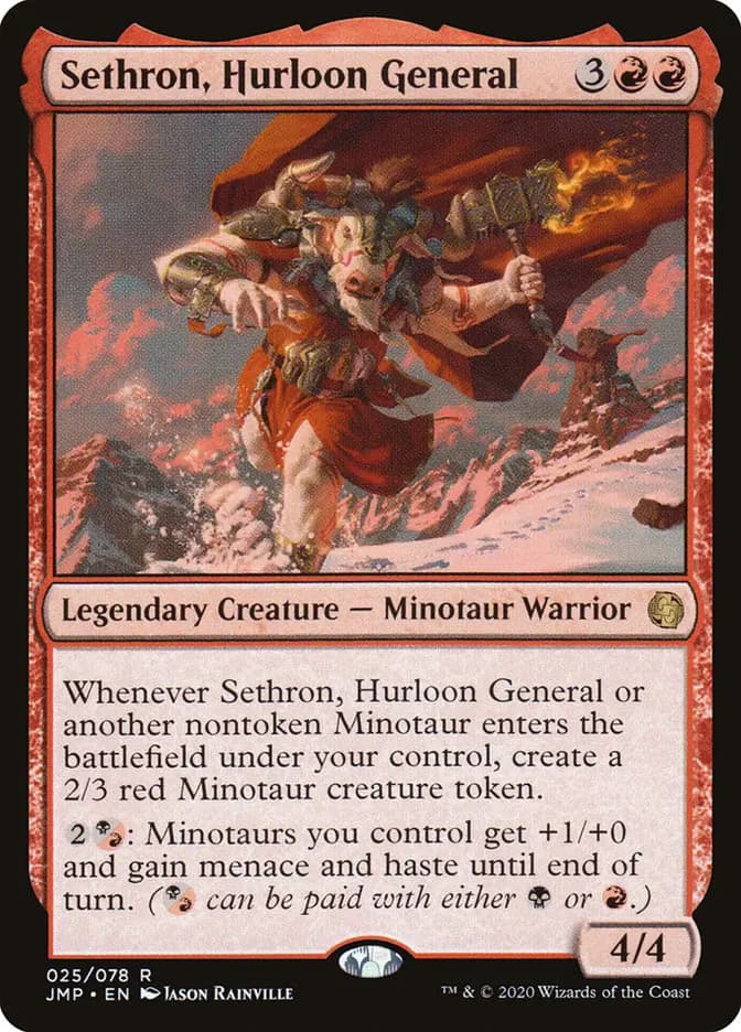Card image of Sethron, Hurloon General