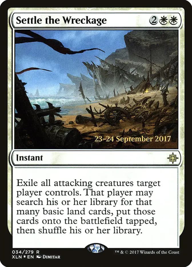 Card image of Settle the Wreckage