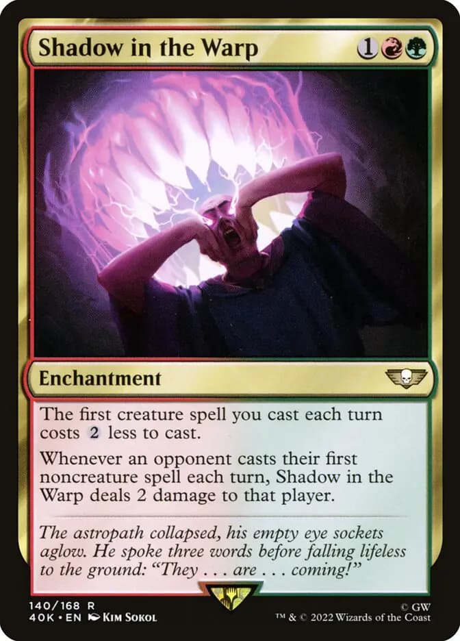 Card image of Shadow in the Warp