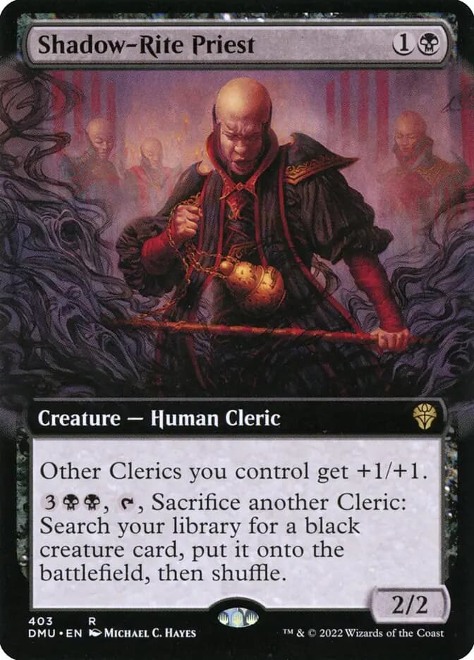 Card image of Shadow-Rite Priest